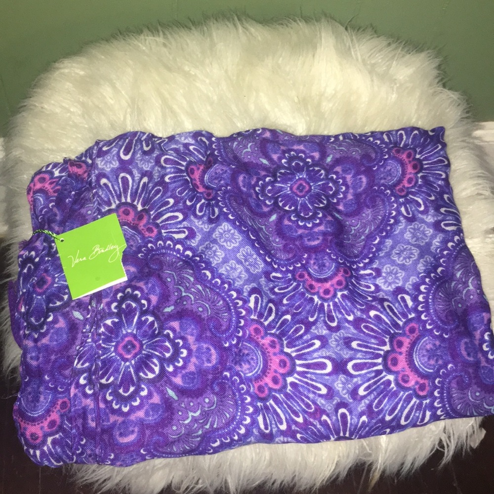 Super cute purple Vera Bradley scarf